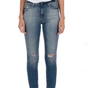Fidelity Denim Gwen High Rise Skinny Blue Size 30